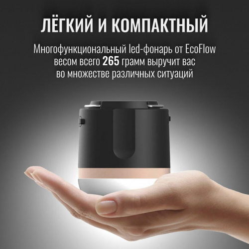 LED-лампа фонарь PowerBank 7200мАч EcoFlow Camping Light