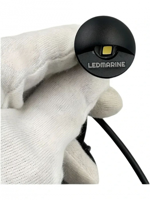 Точечный светодиодный светильник LEDMARINE Punto LED, IP67, алюминий, корпус черный