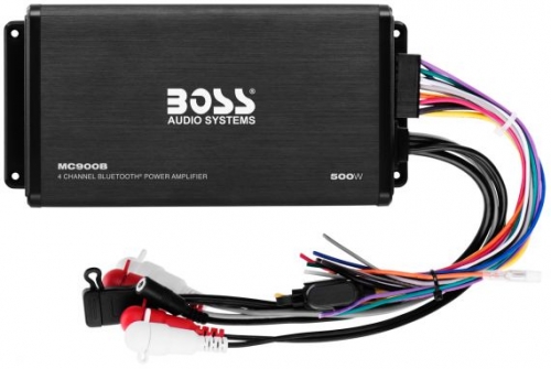 Усилитель Boss Audio MC900B, 500 Вт, 4 канала, Bluetooth