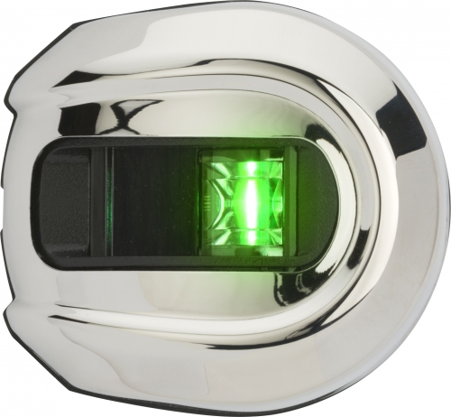 Навигационные огни Attwood LightArmor LED (красный и зеленый) нержавеющая сталь круглый