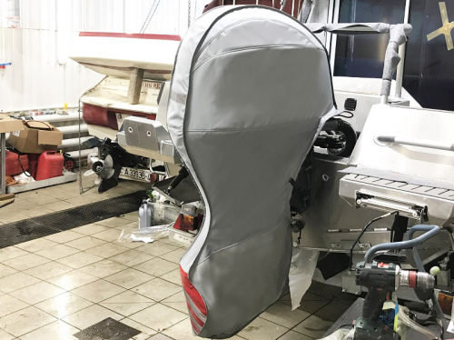 Чехол для лодочного мотора Yamaha F150 DET, F150 FET Материал Oxford 900D
