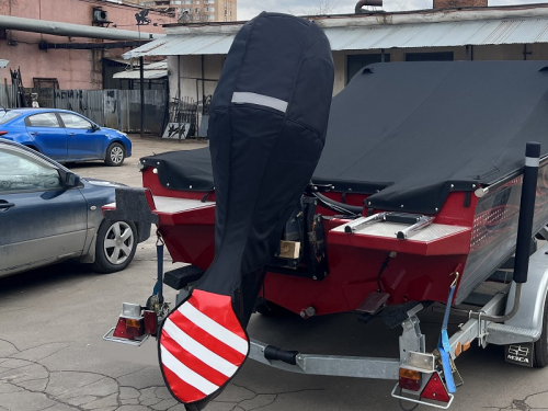 Чехол для лодочного мотора Yamaha F150 DET, F150 FET Материал Oxford 900D
