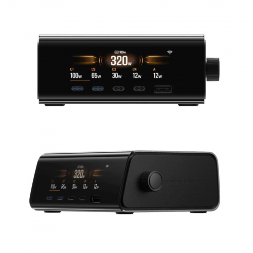 Зарядное устройство EcoFlow RAPID Pro (320 Вт, 5 портов, GaN)
