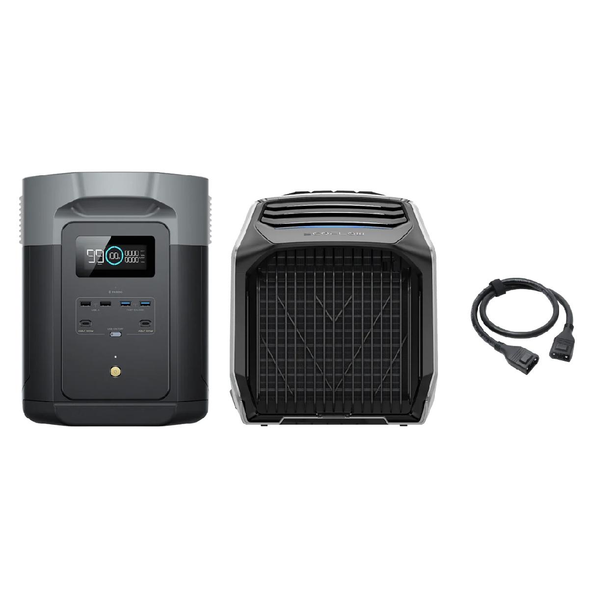 Комплект EcoFlow WAVE 2 + DELTA 2 Max