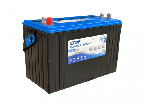 Аккумулятор EXIDE DUAL AGM EP900 L+ 100AH 720А (EN) 900Wh