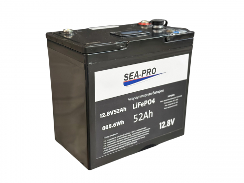 Аккумуляторная батарея SEA-PRO 52А/Ч 12,8В LiFePo4