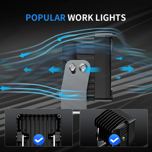 Cветодиодная фара дальнего света Aurora ALO-W-4-C27T3