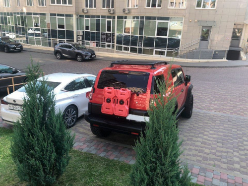 Канистра Экстрим Драйв с клапаном красная 14 л