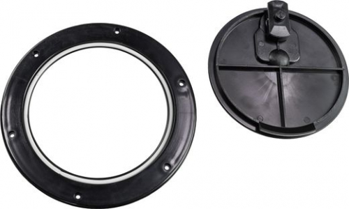 Лючок палубный Osculati 190 мм черный