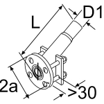 Проход борта Webasto 22 мм