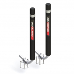 Направляющие ворота на прицеп с новыми кронштейнами  PRAKTIK.PRO