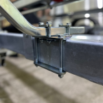 Направляющие ворота на прицеп с новыми кронштейнами  PRAKTIK.PRO