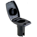 Основание для наклонного навигационного огня Attwood 91022-7, овальное, 2-контактное, черное