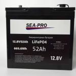 Аккумуляторная батарея SEA-PRO 52А/Ч 12,8В LiFePo4