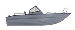 Лодка TUNA Boats 545 DC