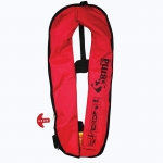 Жилет Lalizas Sigma спасательный надувной авто, тип 170N, красный
