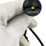 Точечный светодиодный светильник LEDMARINE Punto LED, IP67, алюминий, корпус черный