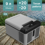 Компрессорный автохолодильник Alpicool C9 9л (-20/+10°C, 12/24В)