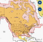 Карта Navionics США и Канада