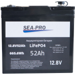 Аккумуляторная батарея SEA-PRO 52А/Ч 12,8В LiFePo4