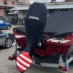 Чехол для лодочного мотора Yamaha F150 DET, F150 FET Материал Oxford 900D