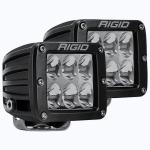 RIGID D-серия PRO (6 светодиодов) — Водительский свет (пара)