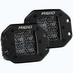 RIGID D-серия PRO (4 светодиода) — Рабочий свет — Врезная установка (пара) Midnight Edition