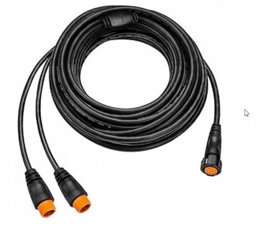 Кабель разветвитель Garmin 12-pin 2м Y-образный для парного трансдьюсера