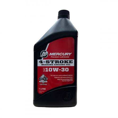 Моторное масло Mercury Performance 10W30 для ПЛМ и стационарных моторов